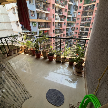 Living Room in 1 BHK Apartment at Mehta Amrut Siddhi Kalyan, Titwala – for Sale