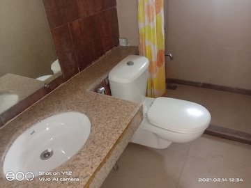 Bathroom in 3 BHK Apartment at Mahindra Splendour, Bhandup West – for Rent