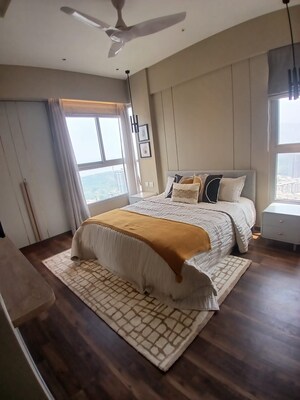 Master Bedroom in 2 BHK Apartment at Ashar Edge, Pokhran Road No Two – for Sale