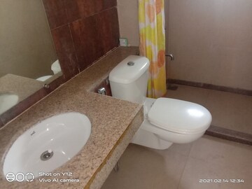 Bathroom in 3 BHK Apartment at Mahindra Splendour, Bhandup West – for Rent