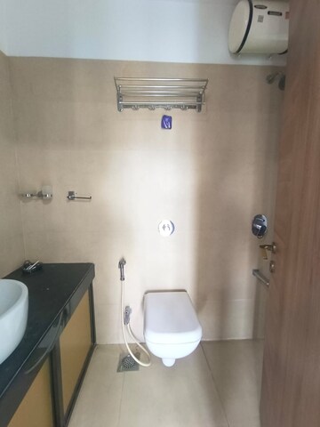Bathroom in 3 BHK Apartment at Dhokali – for Rent