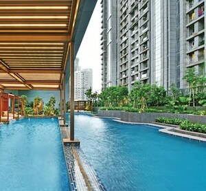 Swimming Pool in 3 BHK Apartment at Rustomjee Crown, Prabhadevi – for Sale