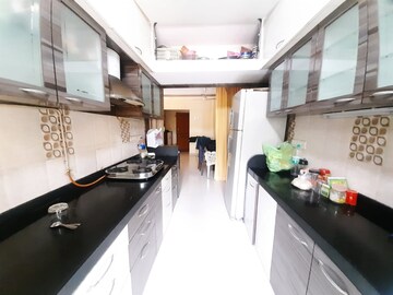 Kitchen in 2 BHK Apartment at Riddhi Garden, Malad East – for Rent