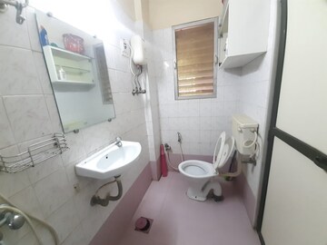 Bathroom in 2 BHK Apartment at Riddhi Garden, Malad East – for Rent