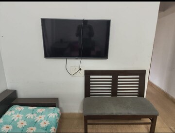Living Room in 2 BHK Apartment at Mundhwa – for Rent