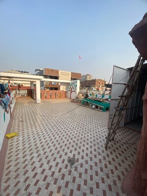 Terrace in 3 BHK Builder Floor at Omaxe Park Plaza, Shakti Khand 2 – for Sale