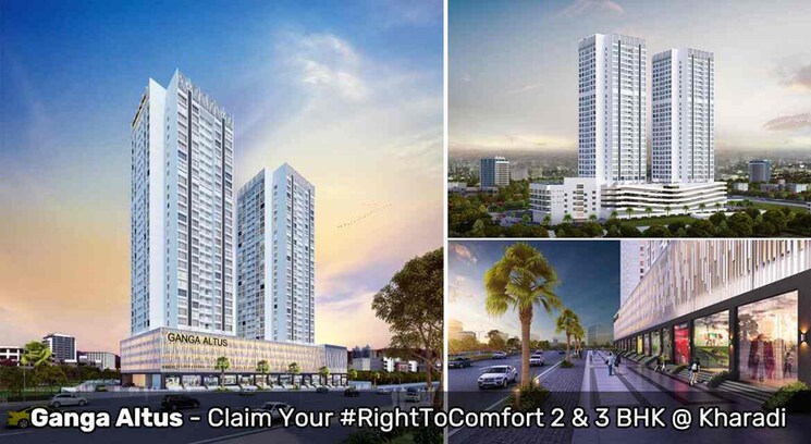 Master Plan, goel-ganga-altus 2 Bedroom 720 Sq.Ft. Apartment In Kharadi Pune 8480751