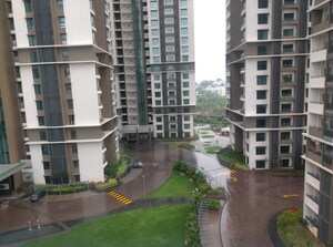 Living Room in 4 BHK Apartment at Aparna One, Shaikpet – for Sale