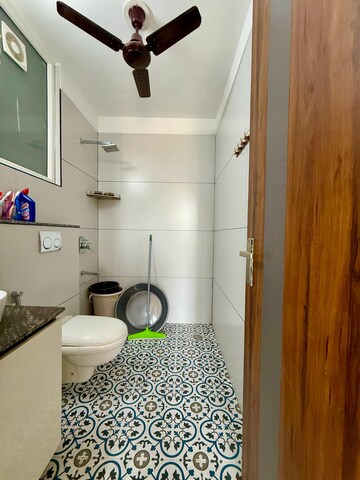 Bathroom in 3 BHK Apartment at GVT Beliston Avenue, Dhakoli Village – for Rent