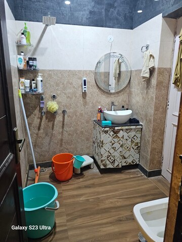 Bathroom in 3 BHK Apartment at Rely Home, Green Fields Colony – for Sale