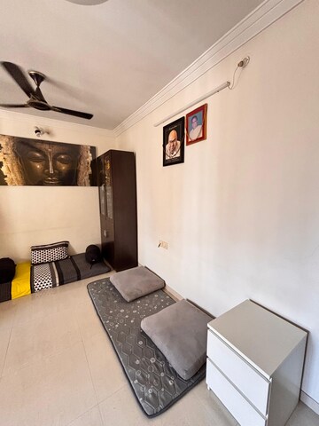 Living Room in 2.5 BHK Apartment at Riddhi Tower, Malad East – for Rent