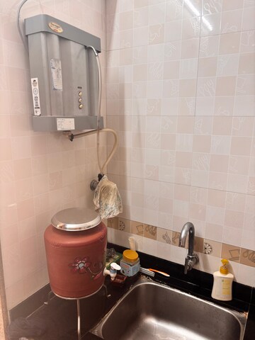 Kitchen in 2.5 BHK Apartment at Riddhi Tower, Malad East – for Rent