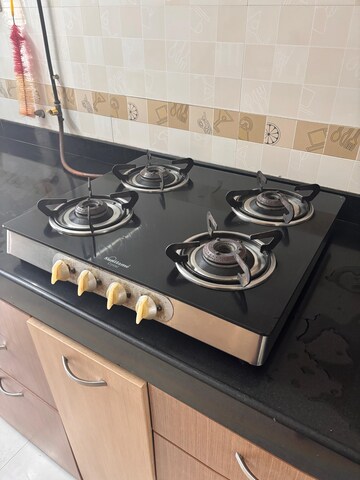 Kitchen in 2.5 BHK Apartment at Riddhi Tower, Malad East – for Rent