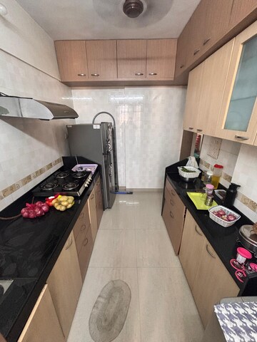 Kitchen in 2.5 BHK Apartment at Riddhi Tower, Malad East – for Rent