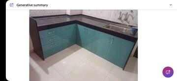 Kitchen in 1 BHK Apartment at Natraj Vela Enclave, Dhanori – for Rent