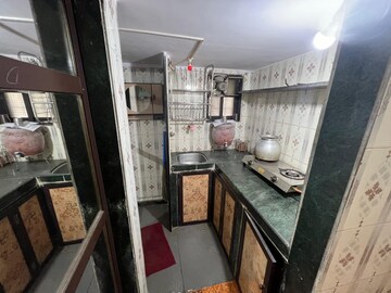 Kitchen in 1 BHK Apartment at Bhakti Society, Kalwa – for Rent