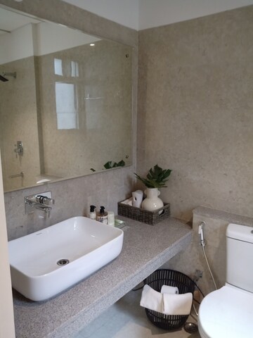 Bathroom in 3 BHK Apartment at Eldeco Live By The Greens, Sector 150 – for Sale