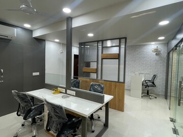 Team Area in  Office Space at Savaliya Krish Cubical, Thaltej – for Rent