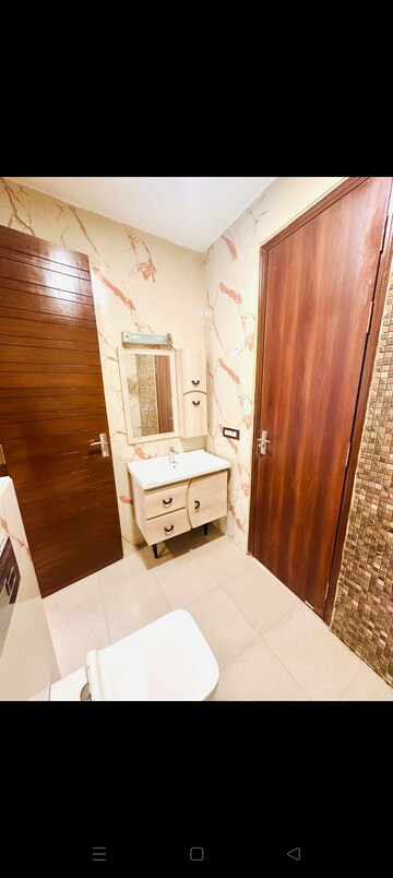 Bathroom in 4 BHK Builder Floor at Aradhya Homes, Sector 67a – for Rent