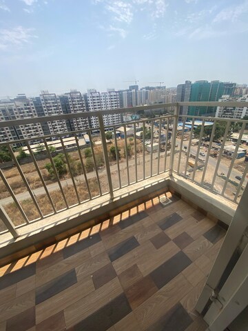 Balcony in 2 BHK Apartment at Shree Krishna Sentosa Pride, Punawale – for Rent
