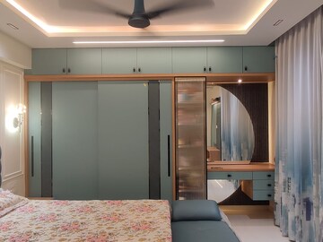 Master Bedroom in 3 BHK Apartment at Bharat The Province, Punawale – for Rent