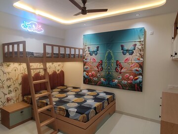 Bedroom in 3 BHK Apartment at Bharat The Province, Punawale – for Rent