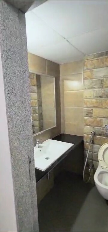 Bathroom in 2 BHK Apartment at Wadgaon Sheri – for Rent