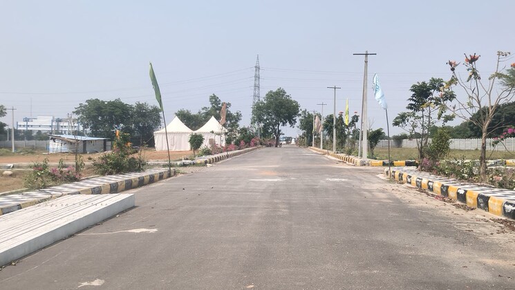 Exterior View, divyabhumi-divine-city  200 Sq.Yd. Plot In Nandigama Hyderabad 8482448