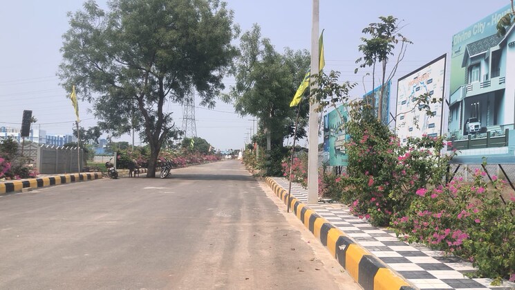 Map Location, divyabhumi-divine-city  200 Sq.Yd. Plot In Nandigama Hyderabad 8482448