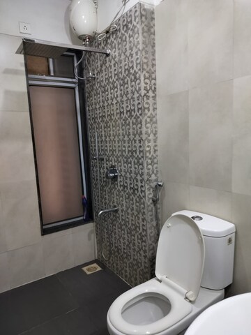 Bathroom in 3 BHK Apartment at Acme Ozone, Manpada – for Rent