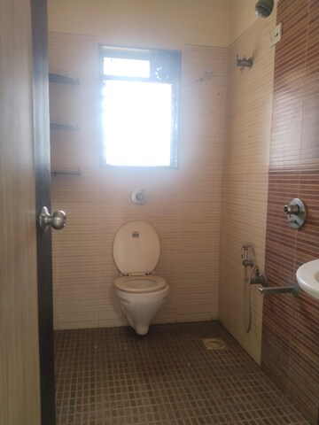Bathroom in 3 BHK Apartment at Mahavir Astha, Kharghar – for Rent