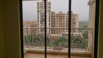 Balcony in 3 BHK Apartment at Tharwani Heritage, Kharghar Sector 7 – for Rent