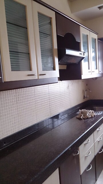 Kitchen in 3 BHK Apartment at Tharwani Heritage, Kharghar Sector 7 – for Rent