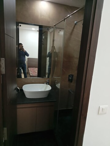 Bathroom in 2 BHK Builder Floor at Lajpat Nagar I – for Rent