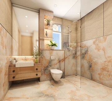 Bathroom in 5 BHK Villa at Wave City, Wave City – for Sale