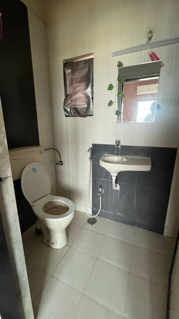 Bathroom in 2 BHK Apartment at Aditya Planet, Kharghar – for Rent