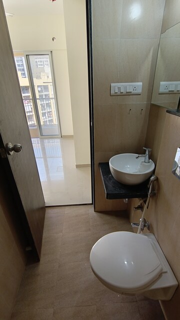 Bathroom in 1 BHK Apartment at JP North Aviva, Mira Road – for Rent