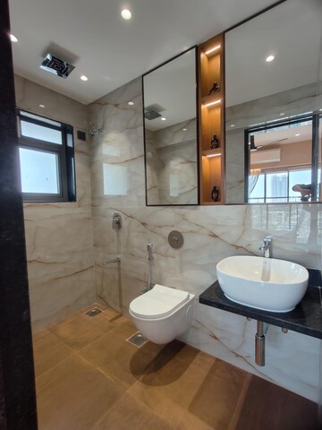 Bathroom in 3 BHK Apartment at Parel – for Sale
