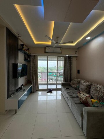 Living Room in 2 BHK Apartment at Godrej Emerald, Ghodbunder Road – for Rent