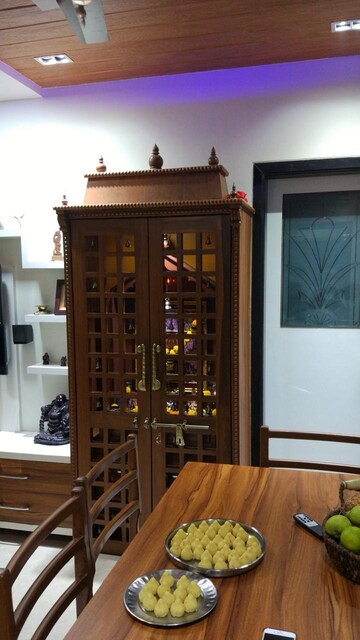 Living Room in 2 BHK Apartment at Kabra Hyde Park, Manpada – for Rent