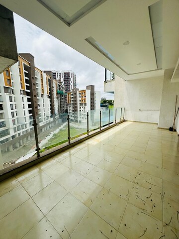 Balcony in 3 BHK Apartment at Prabodh Divinity, Mohammadwadi – for Rent