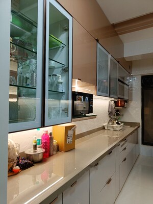 Kitchen in 3 BHK Apartment at Pranav Flora Enclave, Borivali East – for Sale