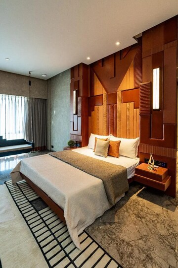 Master Bedroom in 4 BHK Apartment at Lodha World View, Worli – for Rent