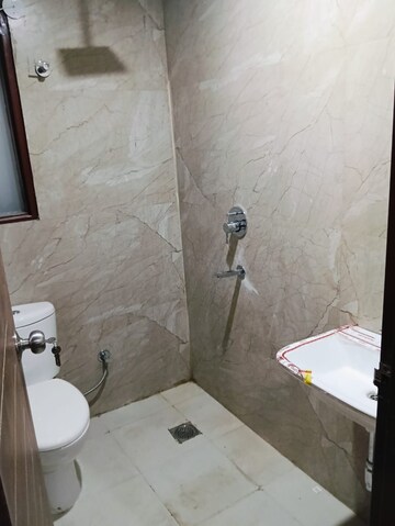 Bathroom in 1 RK Builder Floor at Ansal API Esencia, Sector 67 – for Rent