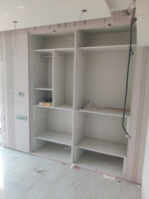 Floor Plan in 3 BHK Apartment at Neelkanth Krishna B Wing, Kapur Bawdi – for Sale