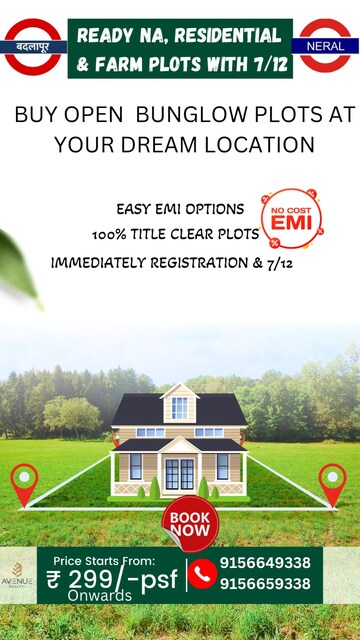  Plot For Sale in Badlapur West