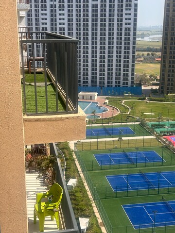 Staircase in 2 BHK Apartment at Tata Eureka Park, Sector 150 – for Rent