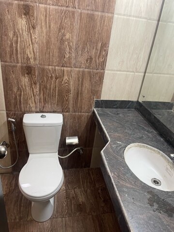 Bathroom in 3.5 BHK Builder Floor at Ansal API Esencia, Sector 67 – for Rent