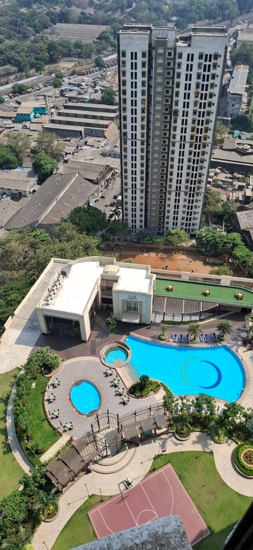 Living Room in 2 BHK Apartment at Peninsula Celestia Spaces, Sewri – for Sale