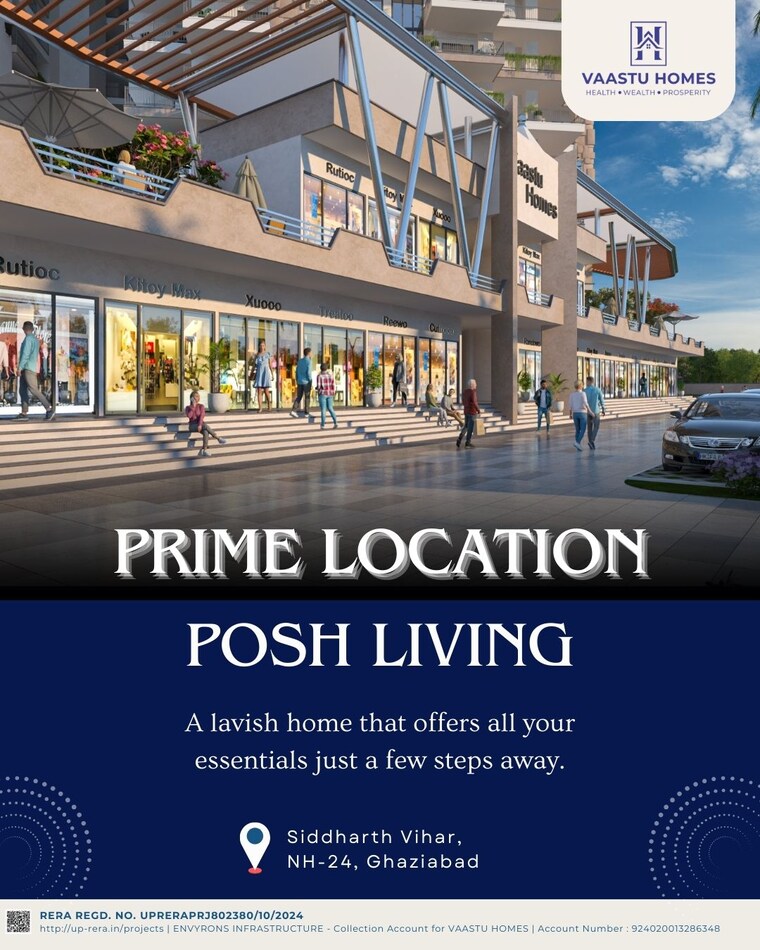 Master Plan, vaastu-apartments 3 Bedroom 2590 Sq.Ft. Apartment In Dlf Ankur Vihar Ghaziabad 8484166